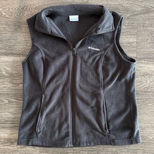 Columbia Black Fleece Vest